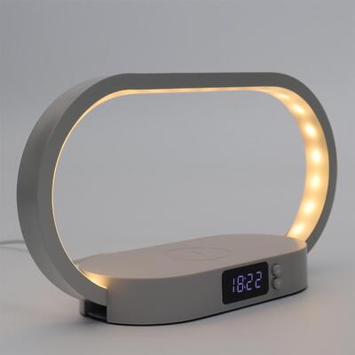 WR08 Warm White Emitting Color 10W LED Table Lamp Wireless Charging 3 Temperature Dimmable Smart Touch Control Night Light