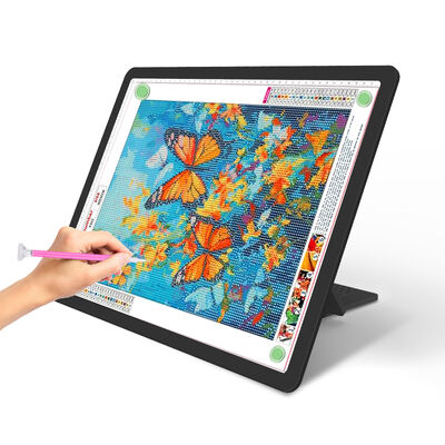 PS Acrylic Panel Scale Luminous Scale A4 D90 6 Level LED Light Pad 2D Animation Sketching Natural Light Drawing Board