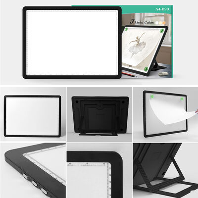 483x345x30mm A3 LED Light Drawing Board Pad Featuring Adjustable Stand and 6 Brightness Levels Suitable for Architects