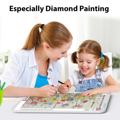 Plastic Led Light Pad Working Area 309219mm Adjustable Brightness for Diamond Painting Tracing Children Painting Toys Architectural Design Copying Board