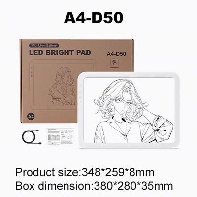 Plastic Led Light Pad Working Area 309219mm Adjustable Brightness for Diamond Painting Tracing Children Painting Toys Architectural Design Copying Board