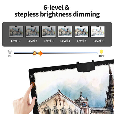 OEM ODM package USB Portable LED Tracing Light Drawing Pad Unisex Plastic Light Box Suitable Kids Age Range 5 to 7 years