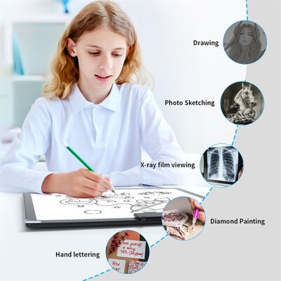 OEM ODM package USB Portable LED Tracing Light Drawing Pad Unisex Plastic Light Box Suitable Kids Age Range 5 to 7 years