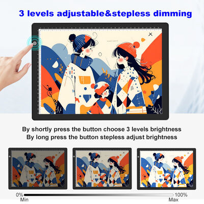 Customization Acrylic Ultra Thin LED Light Pad Professional Design Drawing Board Illuminated Light Plastic Custom Logo