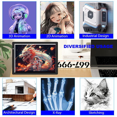 Customization Acrylic Ultra Thin LED Light Pad Professional Design Drawing Board Illuminated Light Plastic Custom Logo