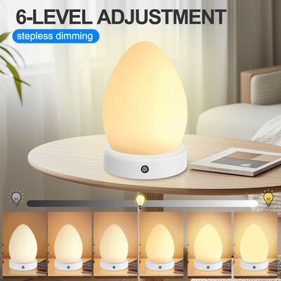 12V DC Output Voltage 360 Degree Egg Light Therapy Lamp USB Charging 5 Level Dimmable 186 LEDs Daylight Lamp Sad Therapy