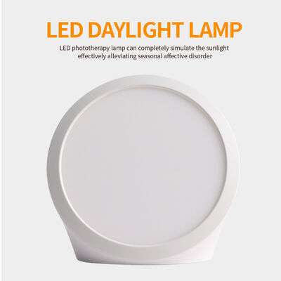 10000lux daylight lamp LED therapy SAD lamp manual button switch mode adjustable dimming and 3 color temperature adjustment