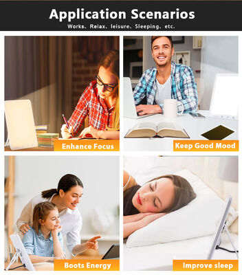 50000 Hours Lifespan Flexible Light Pole Touch Control LED Table Lamp Kids Bedstand Custom Logo Therapy Lamp EU AU UK US Adapter