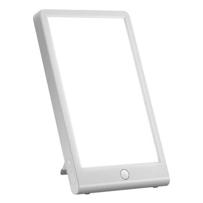 1 LED Desk Lamp Featuring 3000K-6500K Color Temperature 10000 Lux Bright Light 5 Dimming Levels 4 Timers Type C Sad Lamp