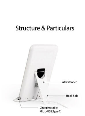 Support Dimmer Yes 10000 Lux UV Free LED Sad Lamp 5 Level Dimming 4 Timers USB Type C Suitable Home Medical Applications