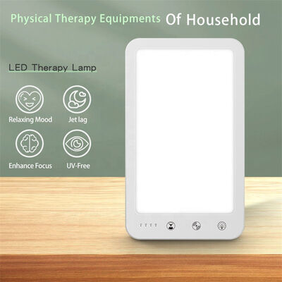 5.9W Rated Power LED Light Therapy Lamp Customizable 5 Level Dimming Seasonal Affective Disorder Treatment for Home
