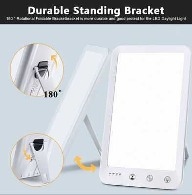 Home Emotional Therapy UV Free LED Light Portable LED Daylight Lamp Adjustable Time Brightness SAD Therapy Light 1985m2