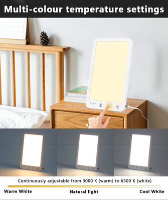 Home Emotional Therapy UV Free LED Light Portable LED Daylight Lamp Adjustable Time Brightness SAD Therapy Light 1985m2