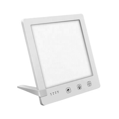 Neutral Light Emitting USB C Rechargeable Therapy Light LED Sad Lamp 10000 Lux Brightness Stepless Dimming Color Changing