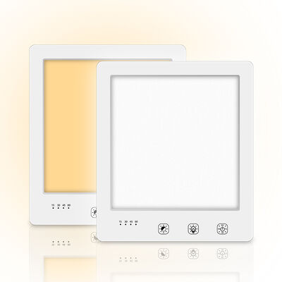 Plastic ABS PVC ABS Lamp Body LED Light Source 10000 Lux Sunlight Daylight Therapy Lamp Touch Control Modern Reading Light