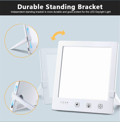 Manual Button Switch Mode 12000 Lux LED Light Therapy Lamp Daylight Support Dimmer Suitable for Face Home Office Medical