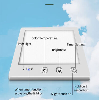 3000-6500K Color Temperature JSK-22 Small Simulated Sunlight 85 Inch Natural Spectrum SAD Light Lamp Help Reduce Anxiety