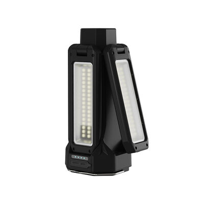 Charging Time 8 Hours Magnetic Foldable Camping Light Four Leaf Bright 16000mAh Button Control On Off Mode Switch