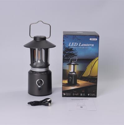 062 Kilogram Rechargeable Vintage Camping Lantern LED Light Source 290mm IPX4 Waterproof Excellent Garden Application