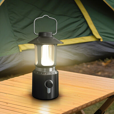LED Light Source JSK L22 Vintage 8000mAh Camping Lantern Dual Mode 2000K 6500K Telescopic Design Garden Application
