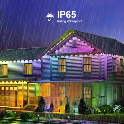 Point Lights Rgbw Gemstone Wifi House Source Track Rgbic Smart Holiday Eaves Led Christmas Permanent Outdoor Lighting