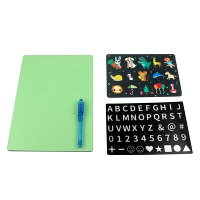 Unisex 24015035mm Luminous Tablet Kids Light Drawing Pad Ideal for Dark Environments Doodle Drawing Board A5 Size