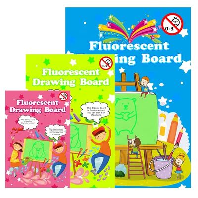 Doodle Promotion Kids Indoor Toys Luminous Drawing Board Craft Sketch Pad Educational Drawing Activity
