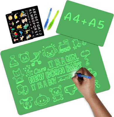 Plastic Baby Drawing Board Sketchpad Educational Equipment Magic Pad Popular Drawing Toys Set A3 A4 A5