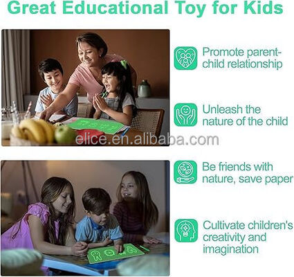 Plastic Baby Drawing Board Sketchpad Educational Equipment Magic Pad Popular Drawing Toys Set A3 A4 A5