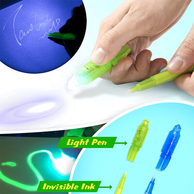 Unisex PVC Product A3A4A5 Children's Glowing Magic Graffiti Painting Board Fluorescent Pad Painting Toy Graffiti Board