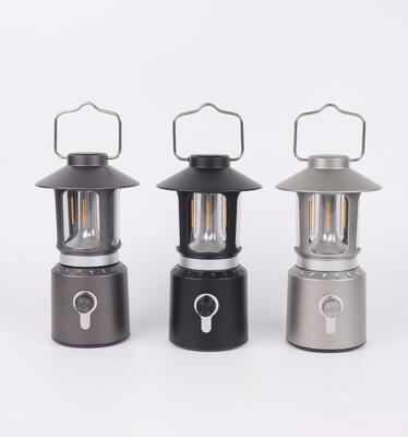 Premium IPX4 Waterproof Vintage Camping Lantern 21700 Battery 290mm Height Best for Outdoor