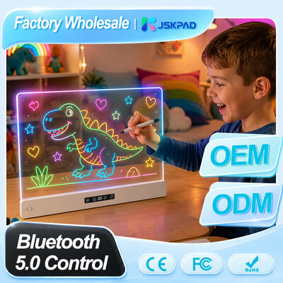 Factory Direct Wholesale LED Drawing Board Acrylic Display Board Rechargeable Touch Sensor 4 Timer LED Living Room Modern Design