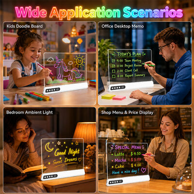 Factory Direct Hot Selling OEM ODM Custom 1500mAh Battery 8 to 13H Work Time Type C Charging Led Light Drawing Board