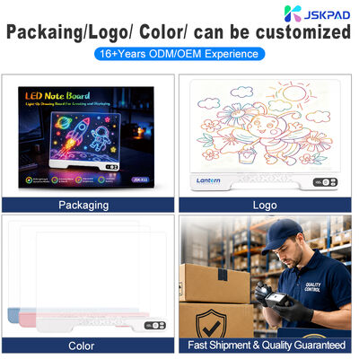 Factory Direct Supply Hot Selling Easy Wipe High Transmittance Acrylic Panel Long Service Life LED Drawing Board