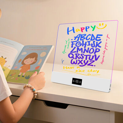 Factory Direct Best Seller Rechargeable 2000mah Battery Table Lamp Night Light for Kids Room LED Drawing Board