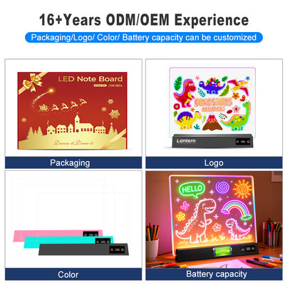 Bestseller Room Decor Night Light Plug in Design Anti Mistouch Lock Factory Direct Sales Led Drawing Board