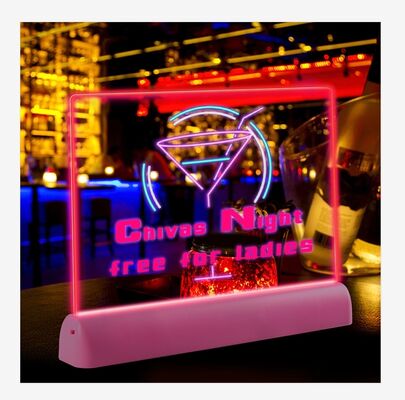 Kids Led Light Magic Drawing Pad Glow in Dark Drawing Board Learning Tool for Kids