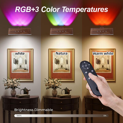 Rechargeable Interior Bracket Led Lights Smart Wall Lamp for Living Room Bedroom Hotel Wall Sconce