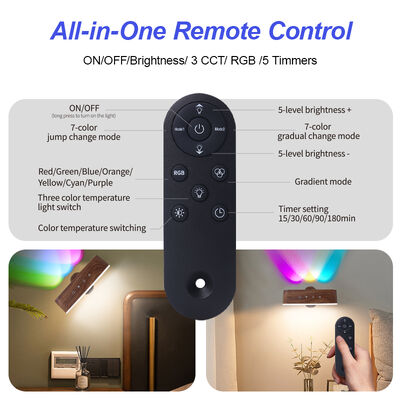 Rechargeable Interior Bracket Led Lights Smart Wall Lamp for Living Room Bedroom Hotel Wall Sconce