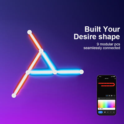 APP Controls the Intelligent Indoor Wall Light RGB Gaming Atmosphere Light LED Smart Light