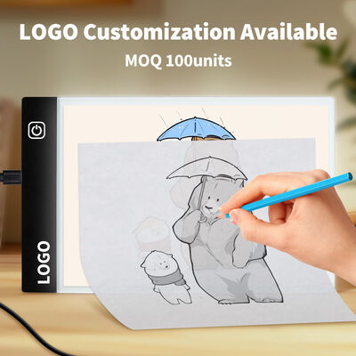 Factory Direct Best Gift Professional Lighting Anti Glare Large Surface Tracing LED Plastic Drawing Board 12000K 3-Level