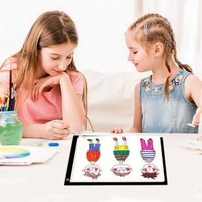 3 Level Stepless Abs Eco-Friendly Illuminated Dimming Painting Tablet Drawing Lightpad Light Led Copying Board