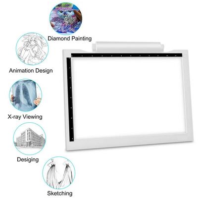 Slim Battery Powered Led Drawing Light Pad Sketch Flexible Board Easy Drawings Led Light Pad for Kids