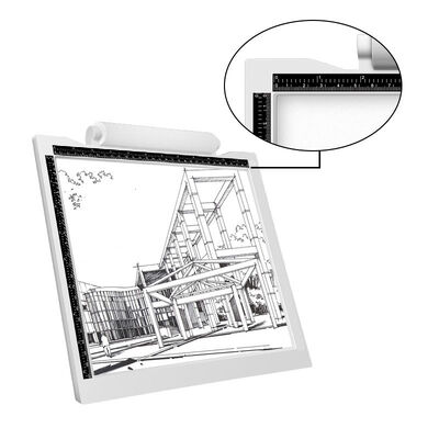 Slim Battery Powered Led Drawing Light Pad Sketch Flexible Board Easy Drawings Led Light Pad for Kids