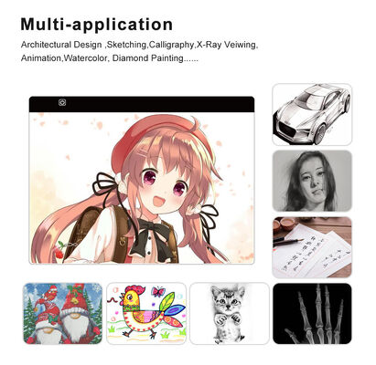 New Portable Adjustable Animation Pad A3 Size LED Tracing Board Tattoo Tracing Board Led Light Pad for Artists