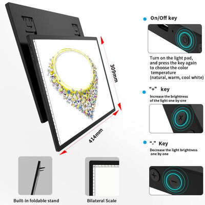OEM ODM Wholesales LED Drawing Board Diamond Painting Light Box LED Light Tablet Board Pad