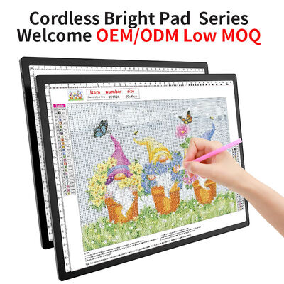 OEM ODM Wholesales LED Drawing Board Diamond Painting Light Box LED Light Tablet Board Pad