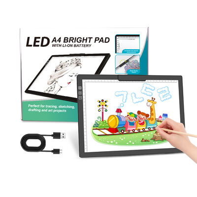 Touch Control Light Guide Plate Drawing Tools Painting Board Led Tablet Copying Board Lightpad for Senior Student