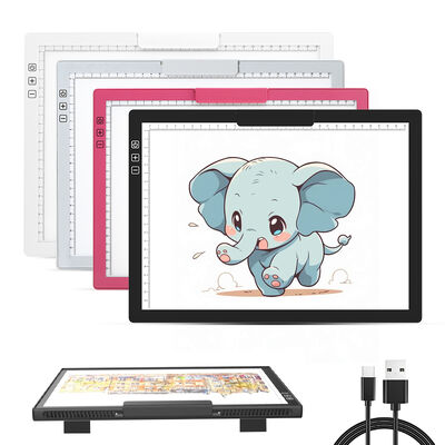 Touch Control Light Guide Plate Drawing Tools Painting Board Led Tablet Copying Board Lightpad for Senior Student