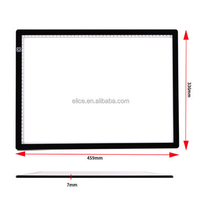 A3 A4 Customized logo Design Drawing Light Box Illuminated Light Pad Professional Ultra-thin Led Light Pad